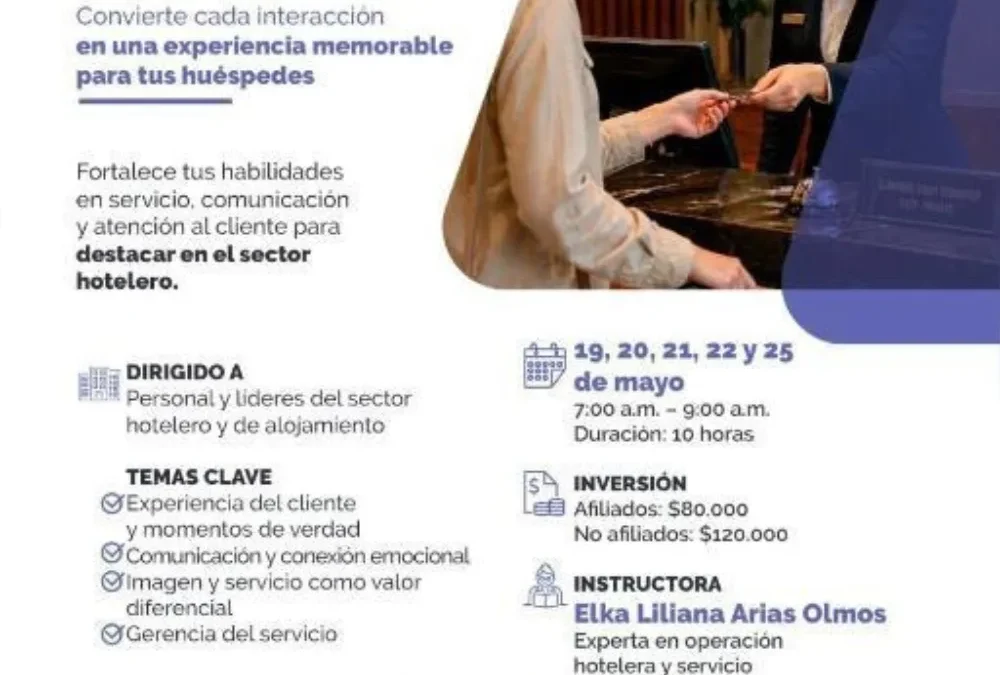 Servicio al Cliente en el Área de Alojamiento
